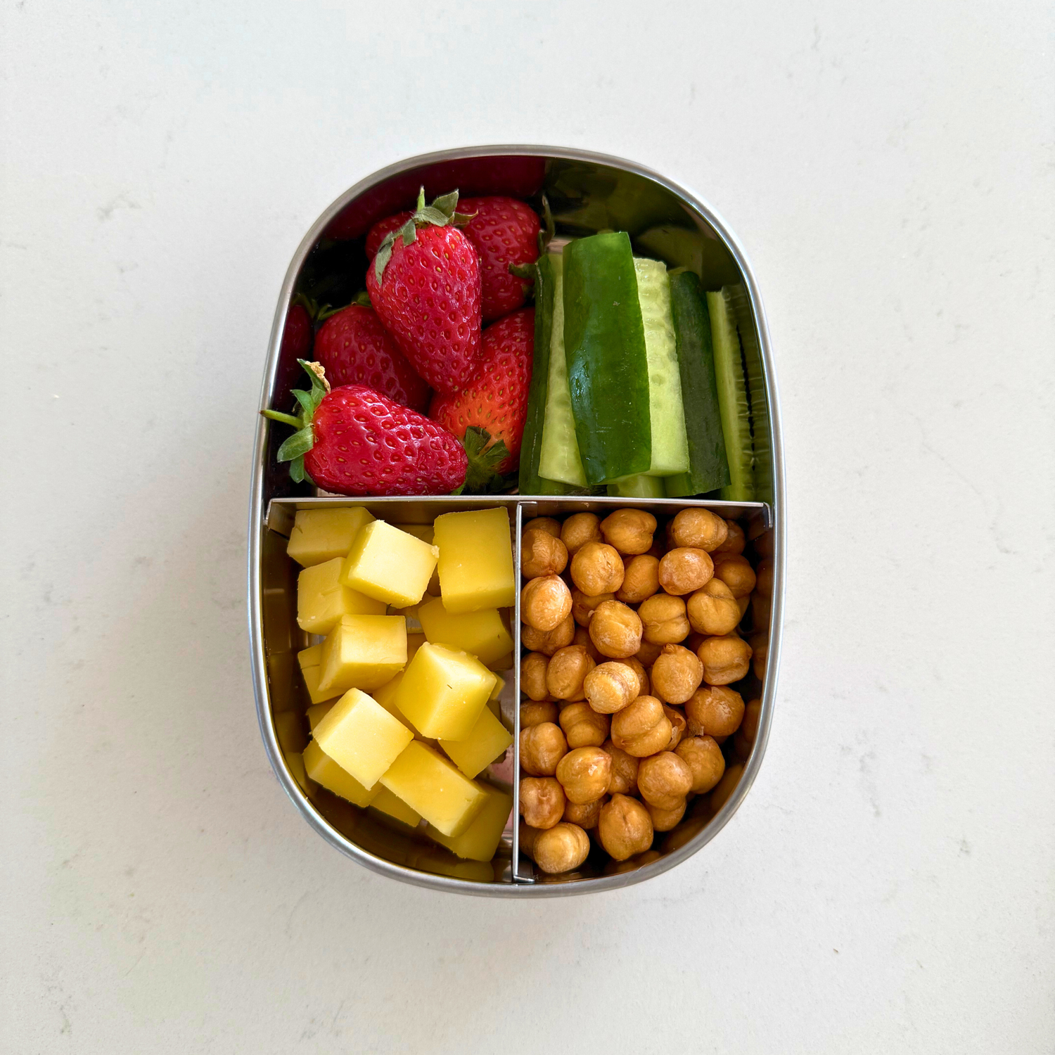 Ever Eco Bento Snack Box 3 Compartment