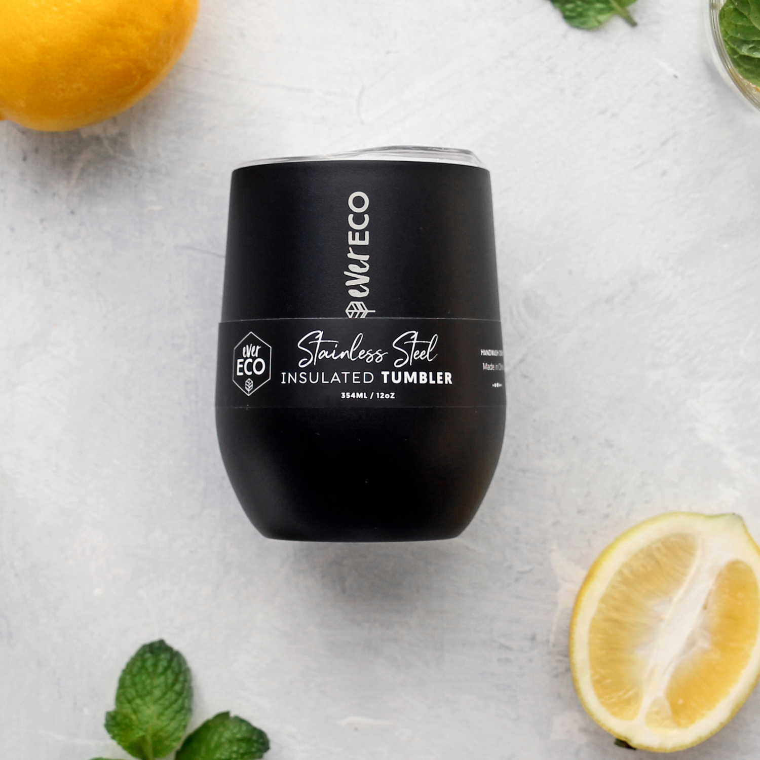 Ever Eco Mini Insulated Tumbler Onyx - 354ml