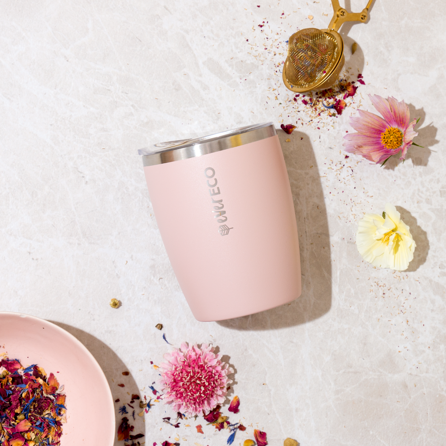 Ever Eco Insulated Coffee Cup Rose - 295ml