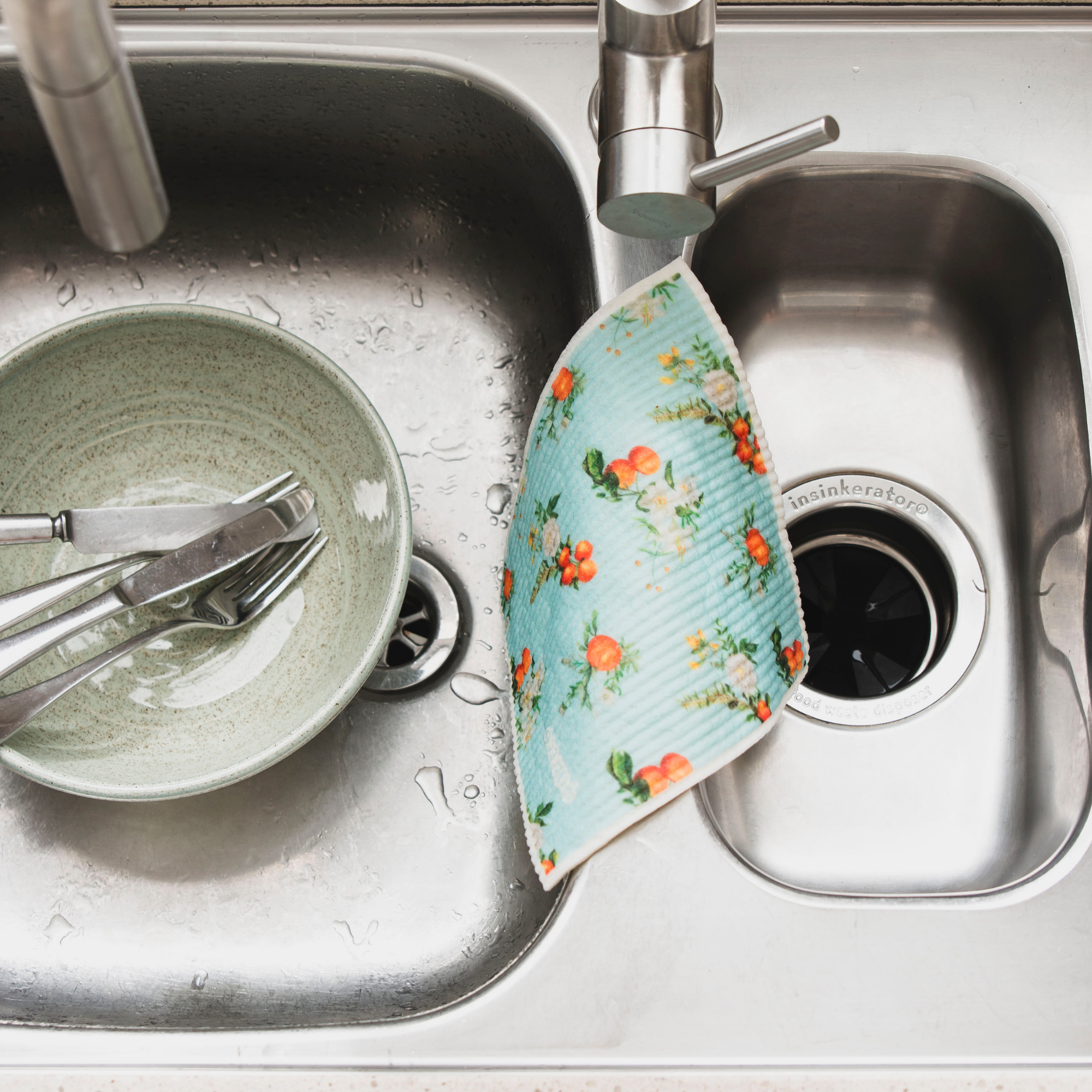 Ever Eco Sponge Cloths Vintage Citrus - 2 Pack