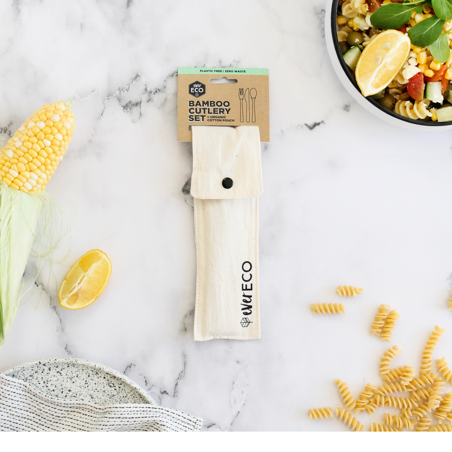 Ever Eco Bamboo Cutlery Set