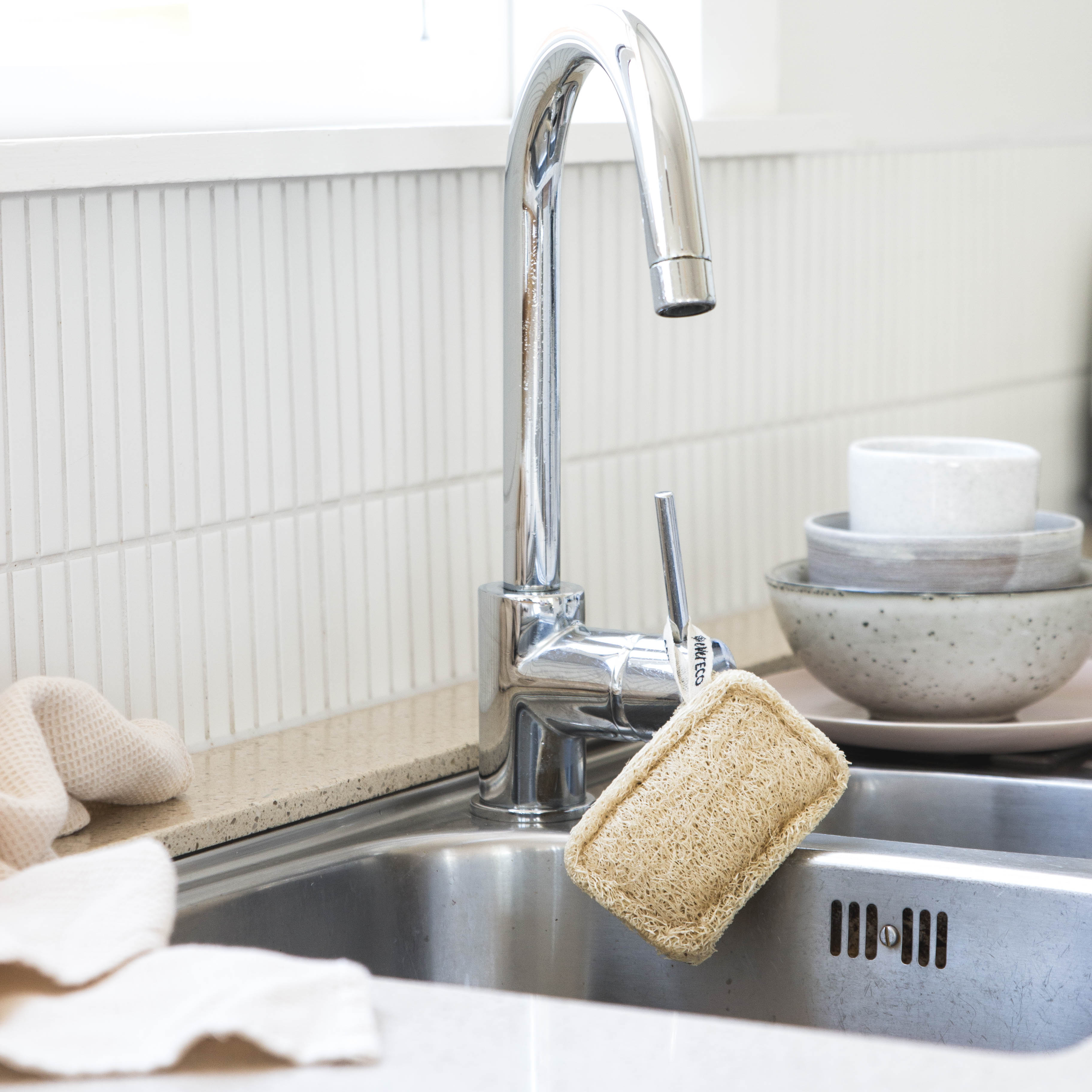 Loofah Dish Sponges - Set of 2