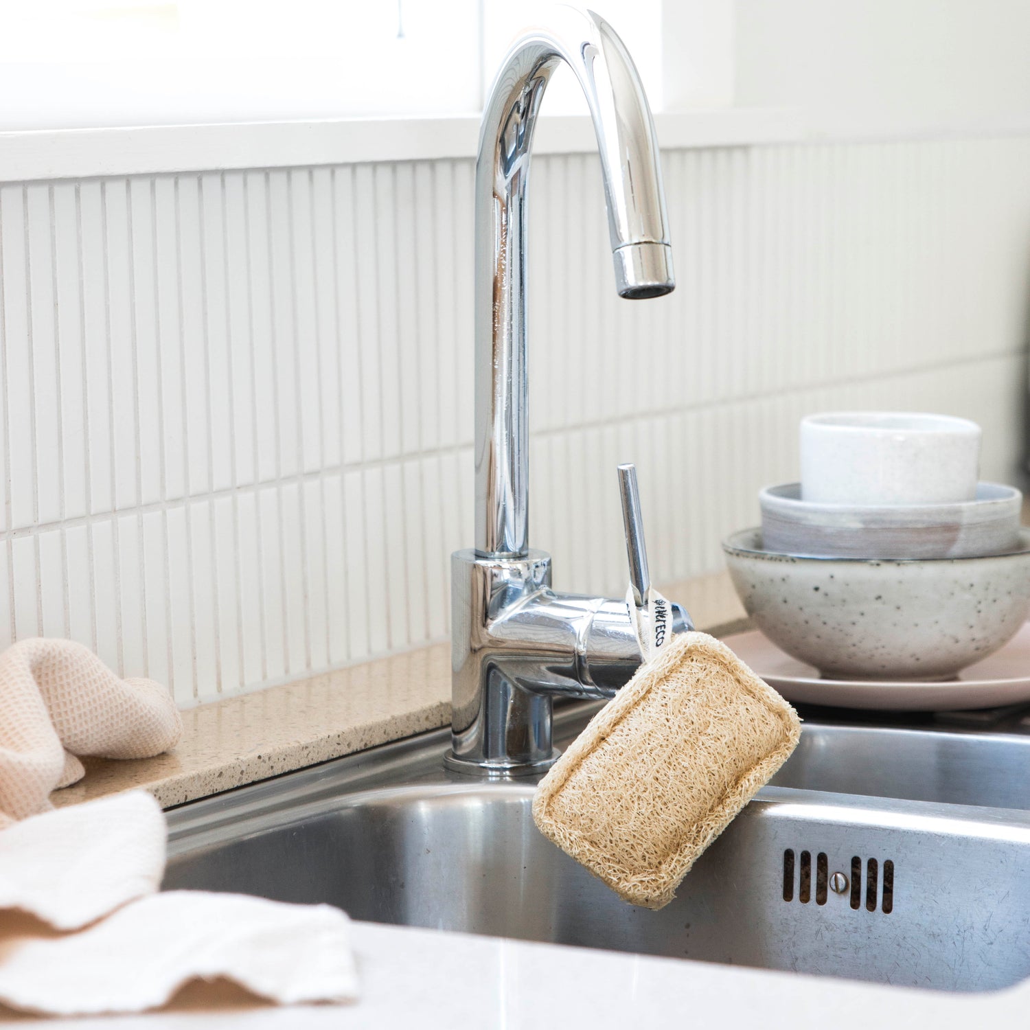 Loofah Dish Sponges - Set of 2