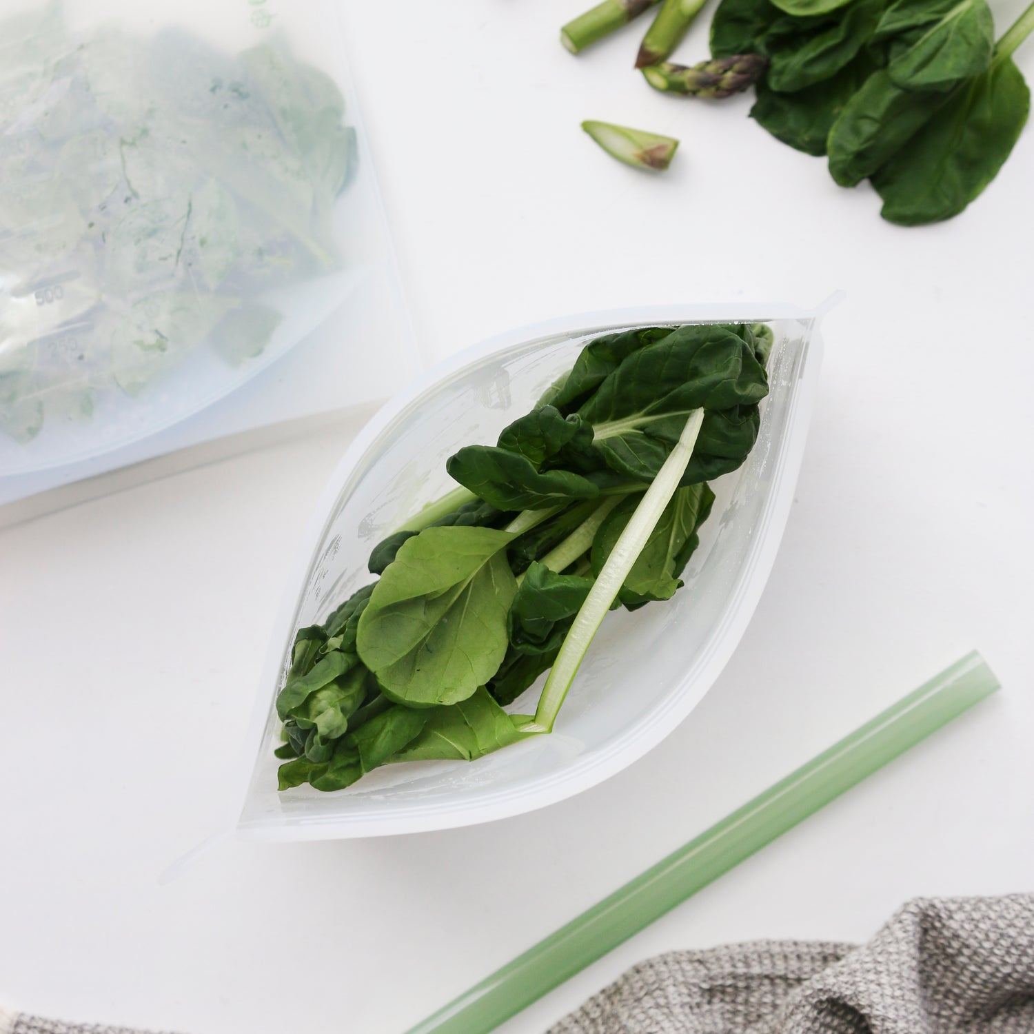 Ever Eco Reusable Silicone Food Pouches - 2 x 1.5L
