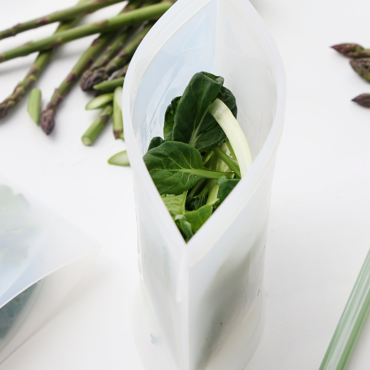 Ever Eco Reusable Silicone Food Pouches - 2 x 1L