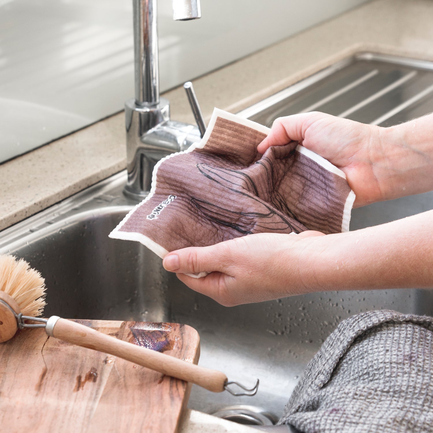 Ever Eco Sponge Cloths Palm Springs - 2 Pack