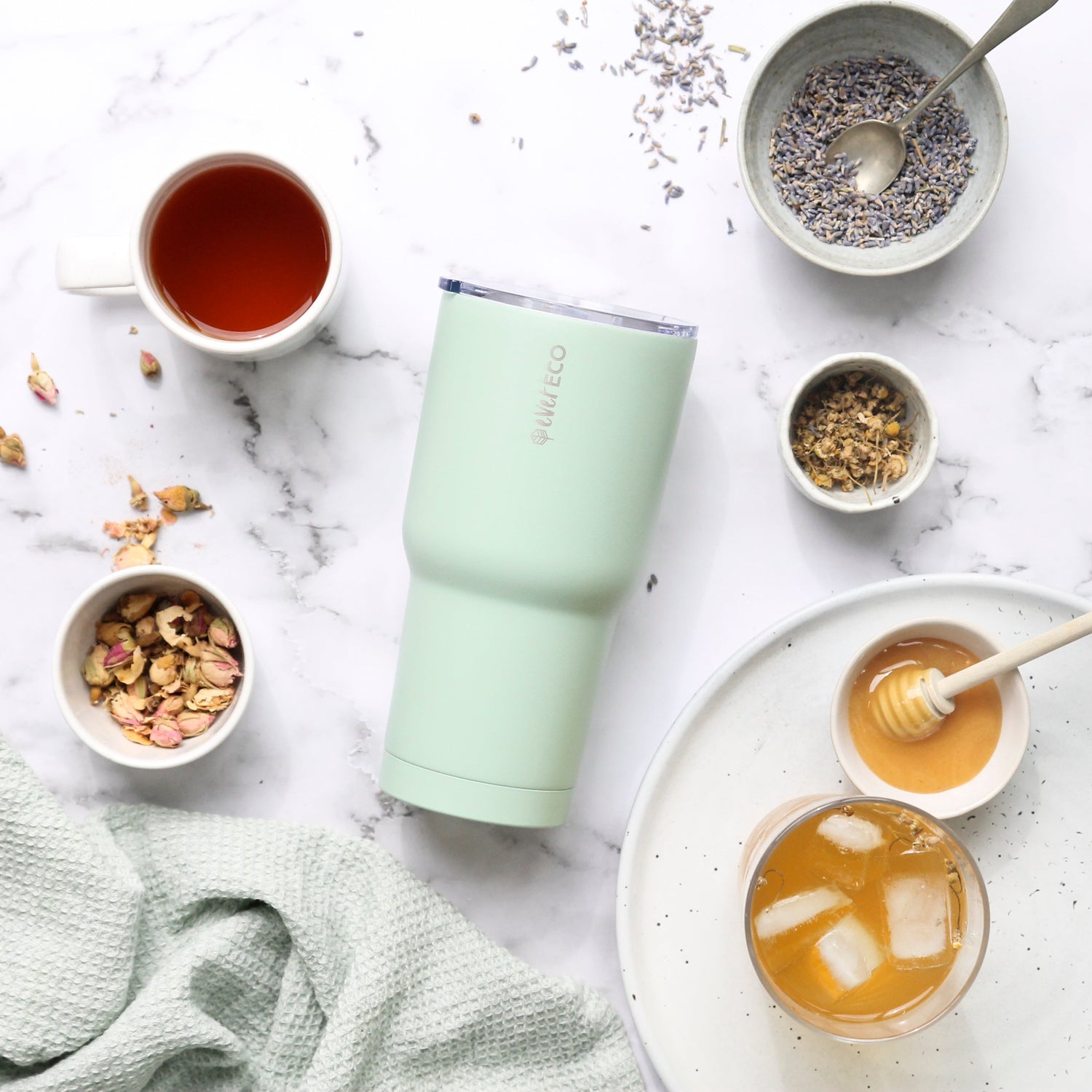 Ever Eco Insulated Tumbler Sage - 887ml
