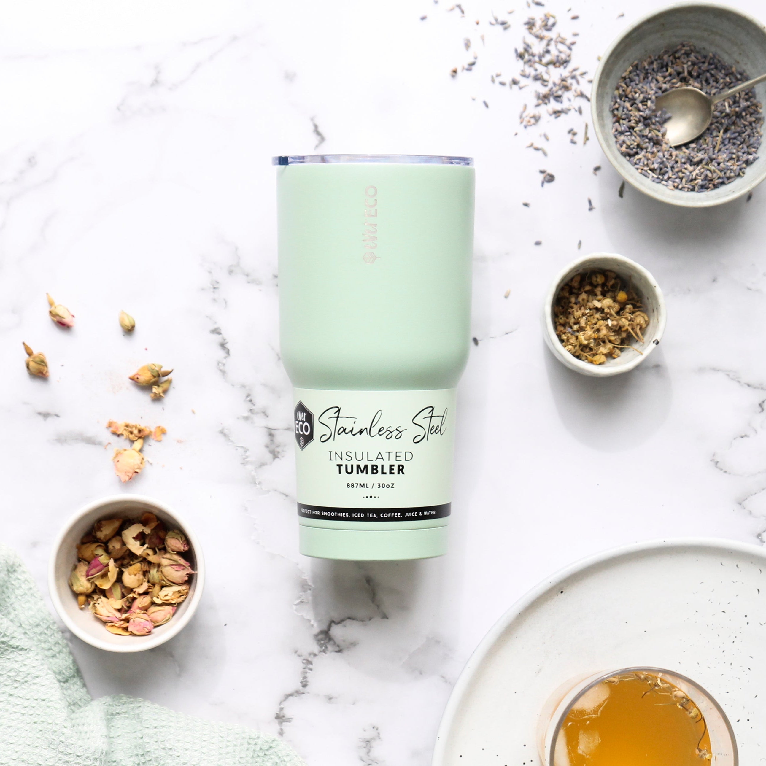 Ever Eco Insulated Tumbler Sage - 887ml