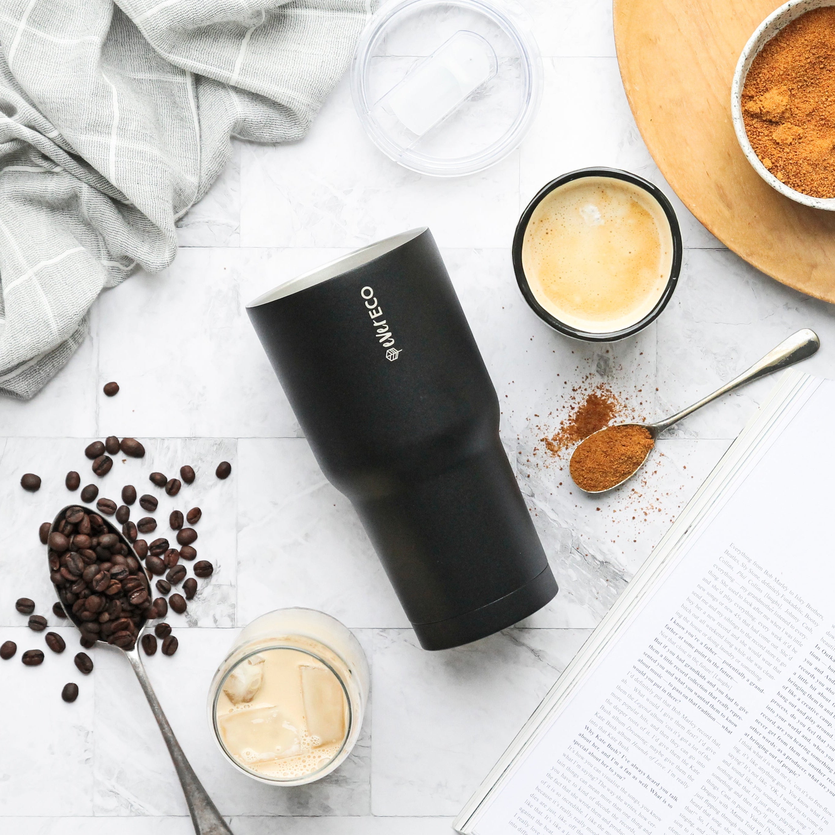 Ever Eco Insulated Tumbler Onyx - 887ml