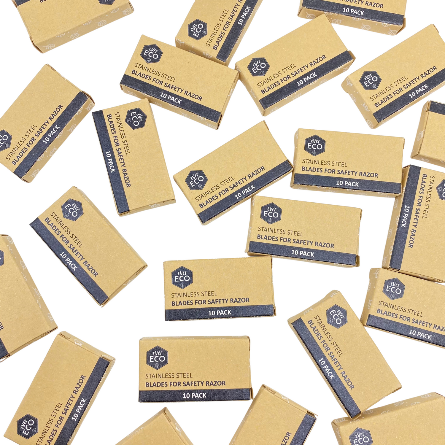 Ever Eco Double Edge Safety Razor Blades Refill - 10 Pack