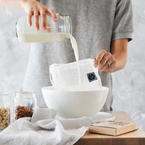 Nut milk bag near me discount