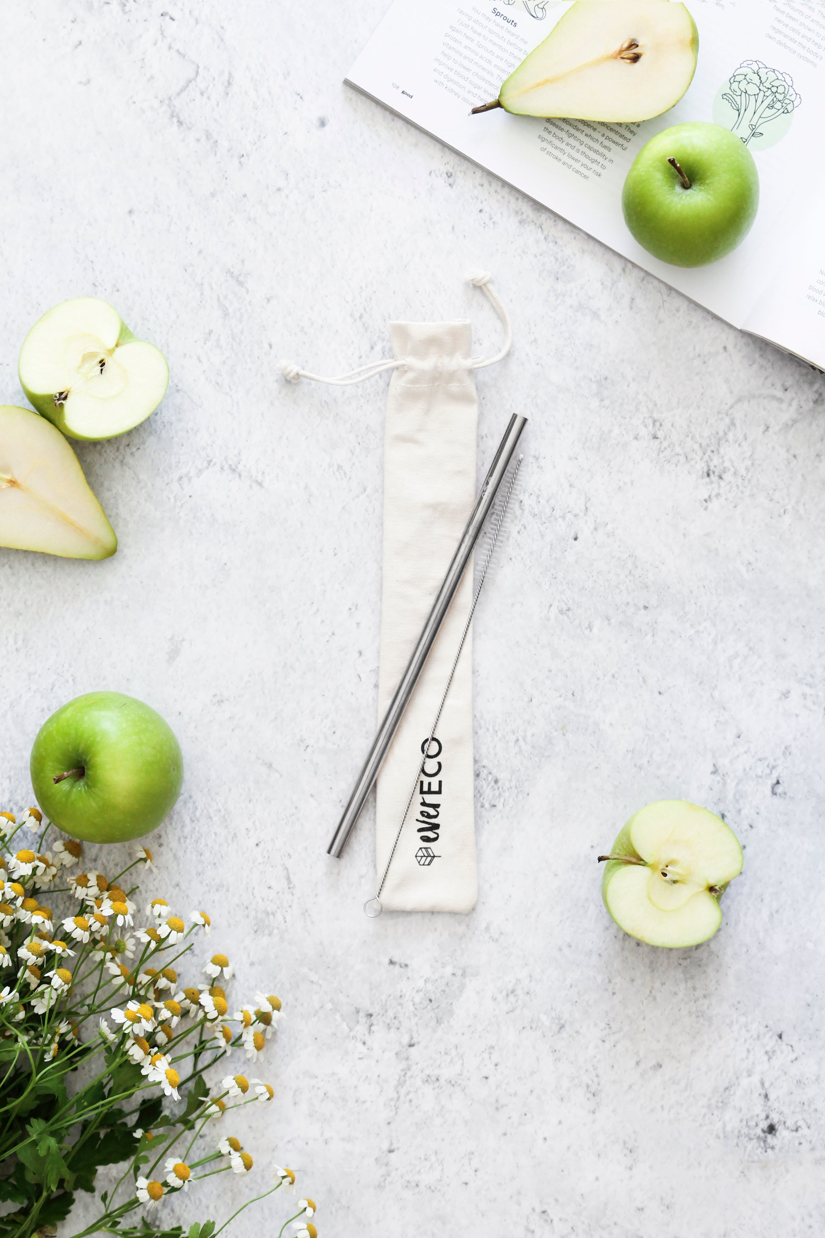 Ever Eco On-The-Go Straw Kit - Stainless Steel