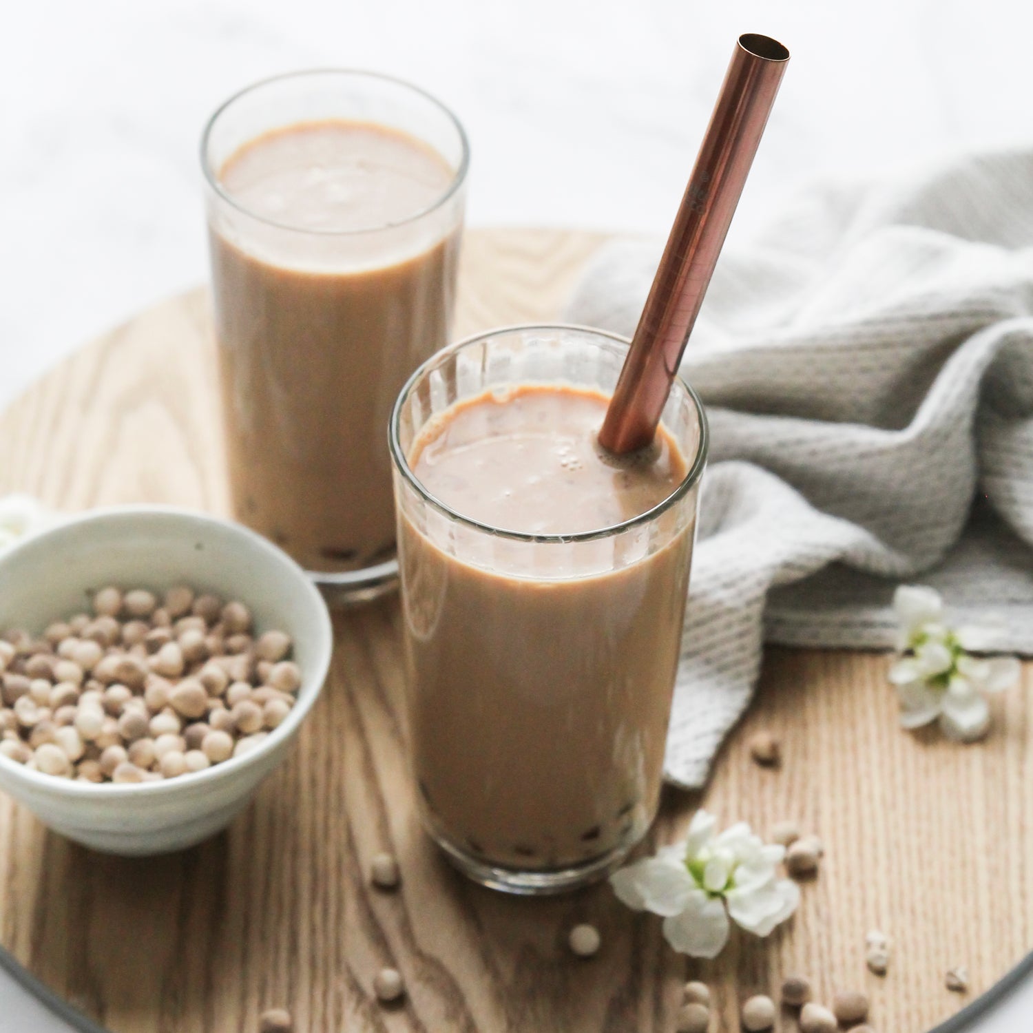 Ever Eco Bubble Tea Straw Kit - Rose Gold