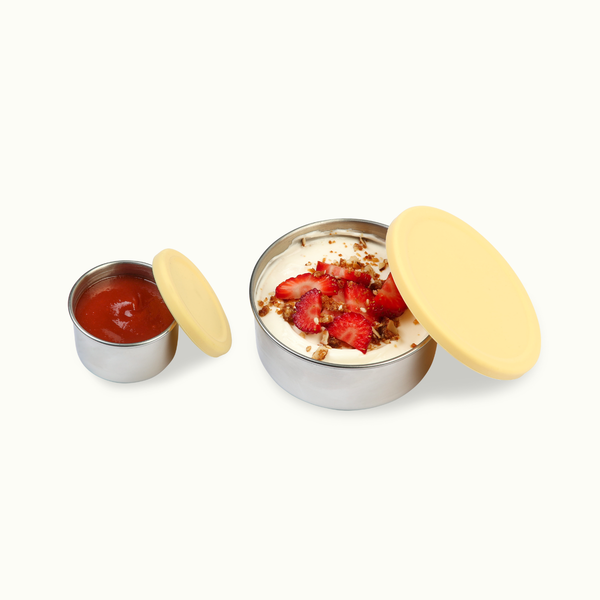 Leakproof Snack Pods Set of 2 - Buttercup