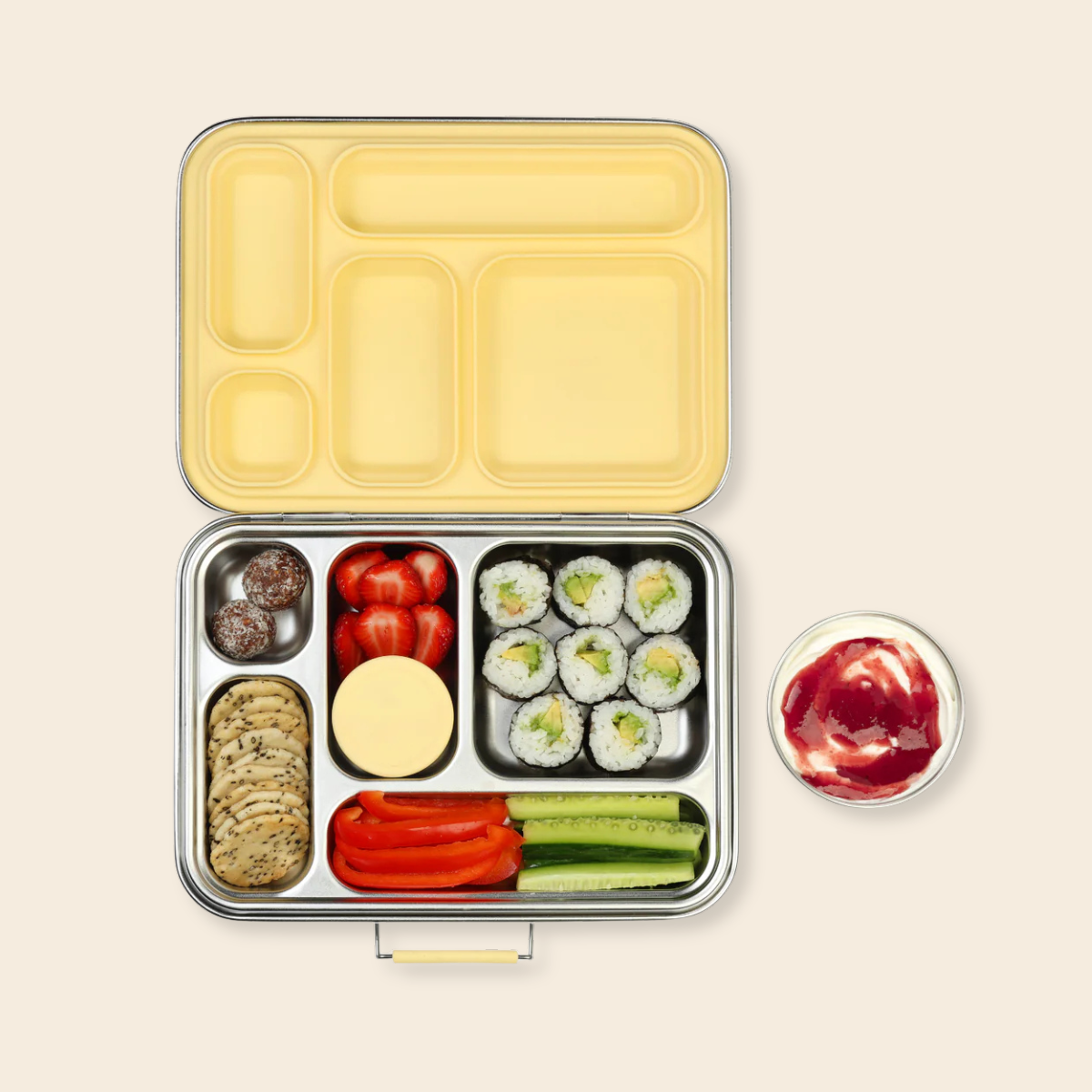 Leakproof Snack Pods Set of 2 - Buttercup