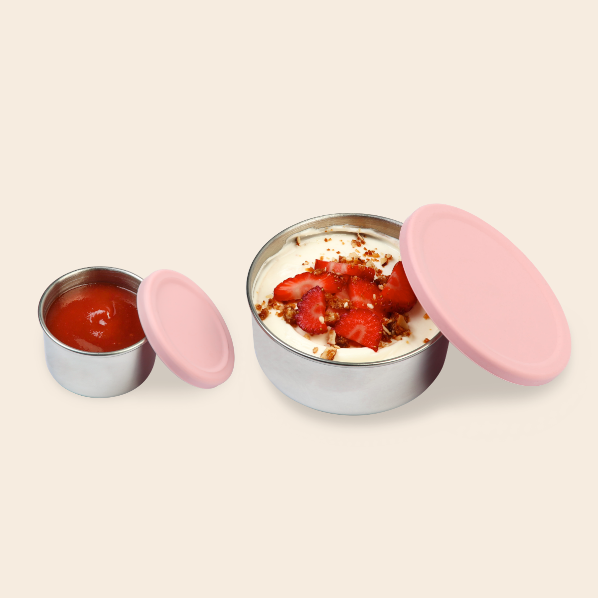 Leakproof Snack Pods Set of 2 - Sorbet
