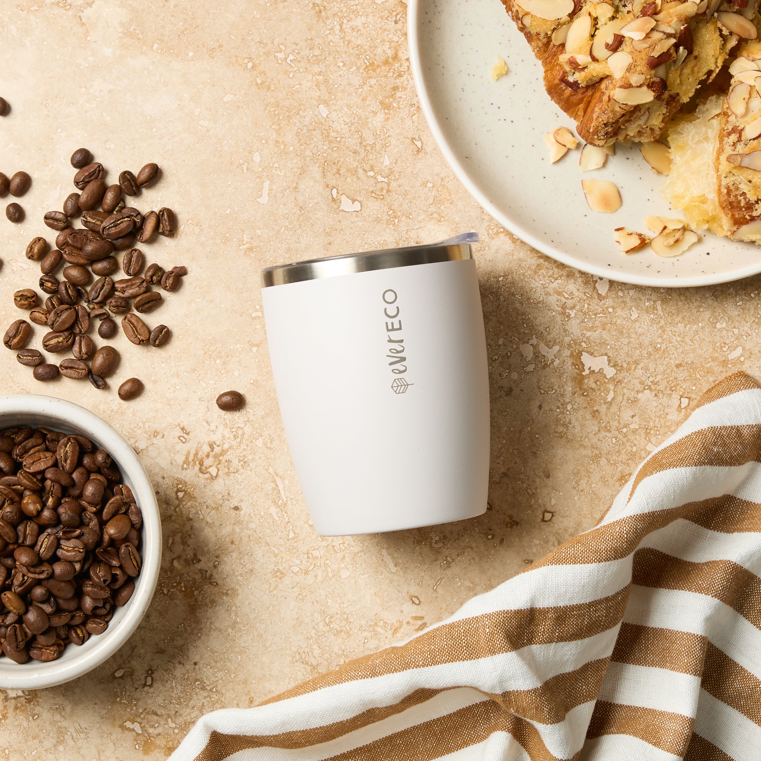295ml Insulated Coffee Cup - Oat