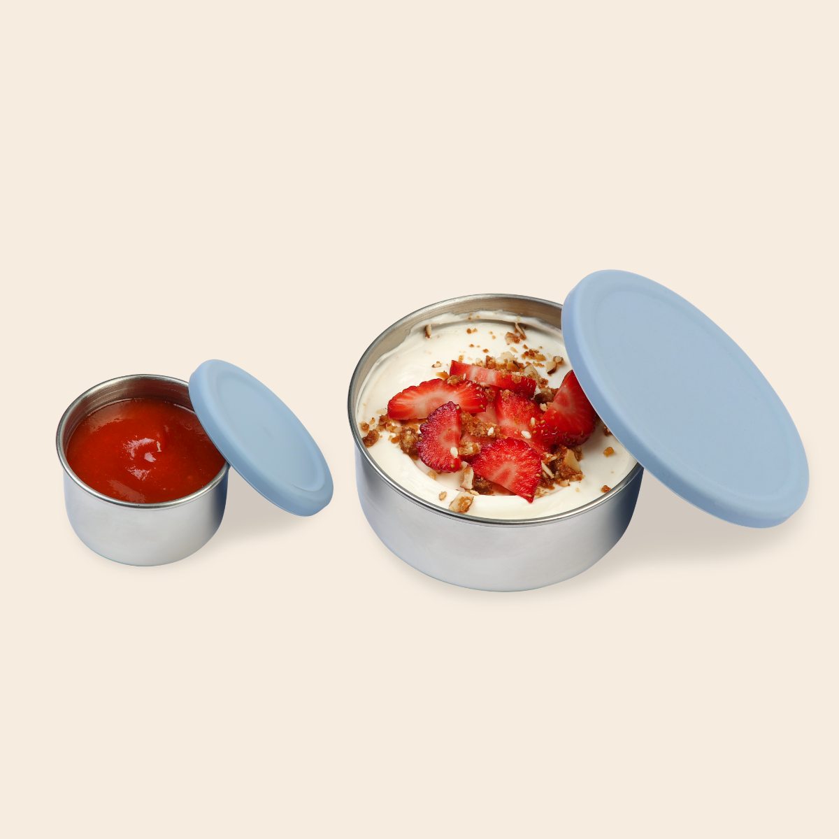Leakproof Snack Pods Set of 2 - Cove