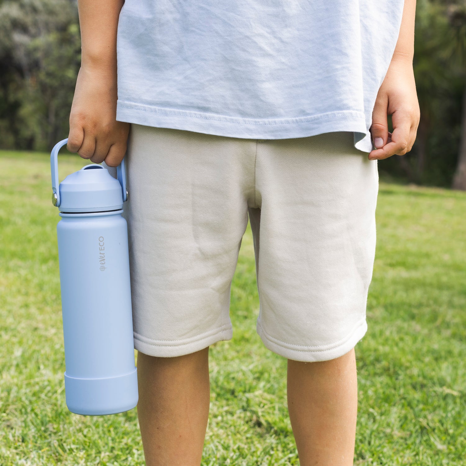 750ml Insulated Drink Bottle with Straw - Cove