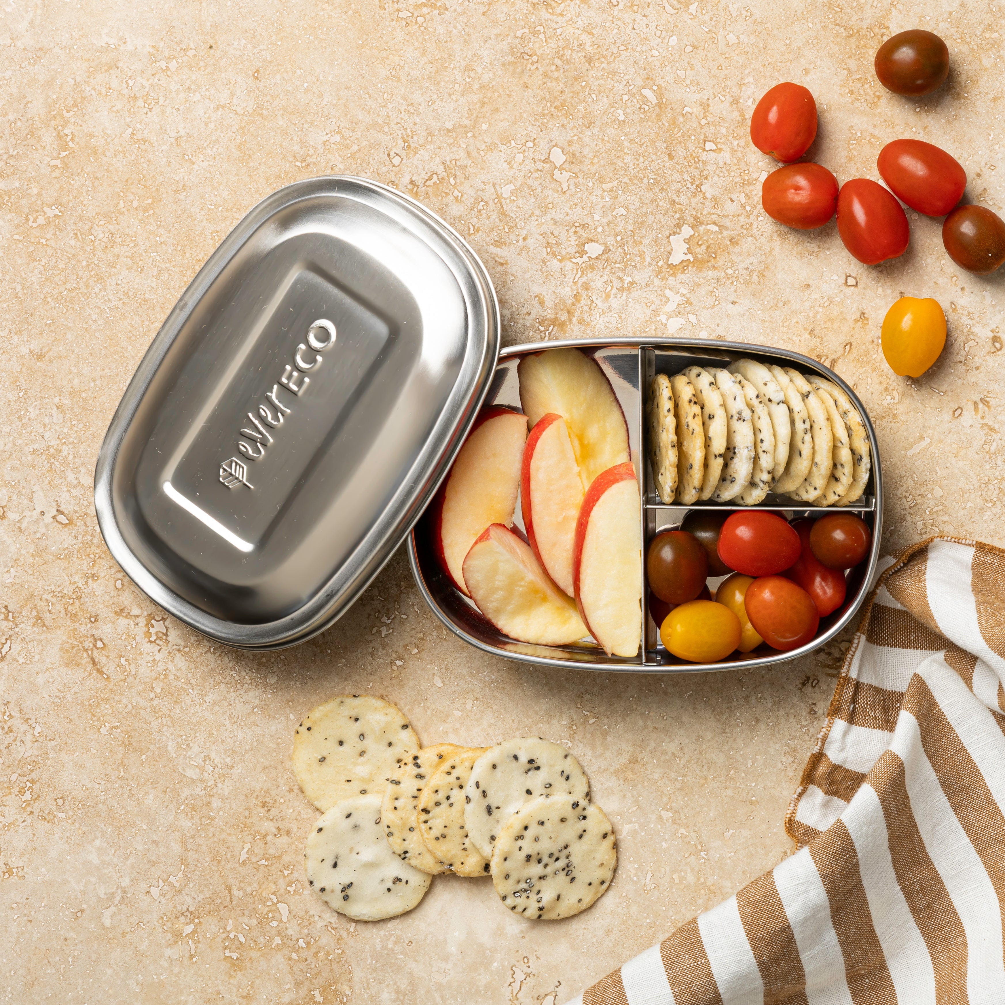 Bento Snack Box 3 Compartment