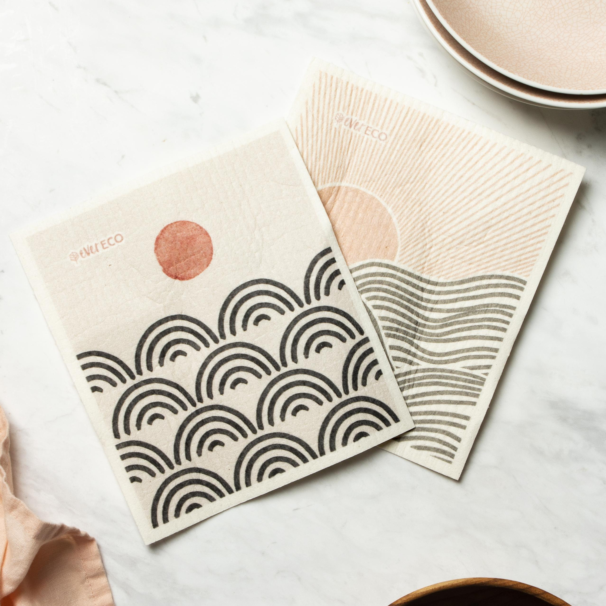 Sponge Cloths Salty Sunrise - 2 Pack