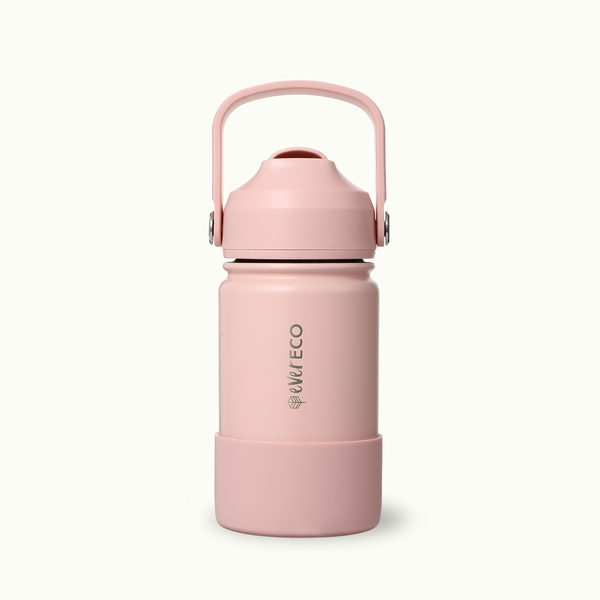 350ml Insulated Drink Bottle with Straw - Sorbet
