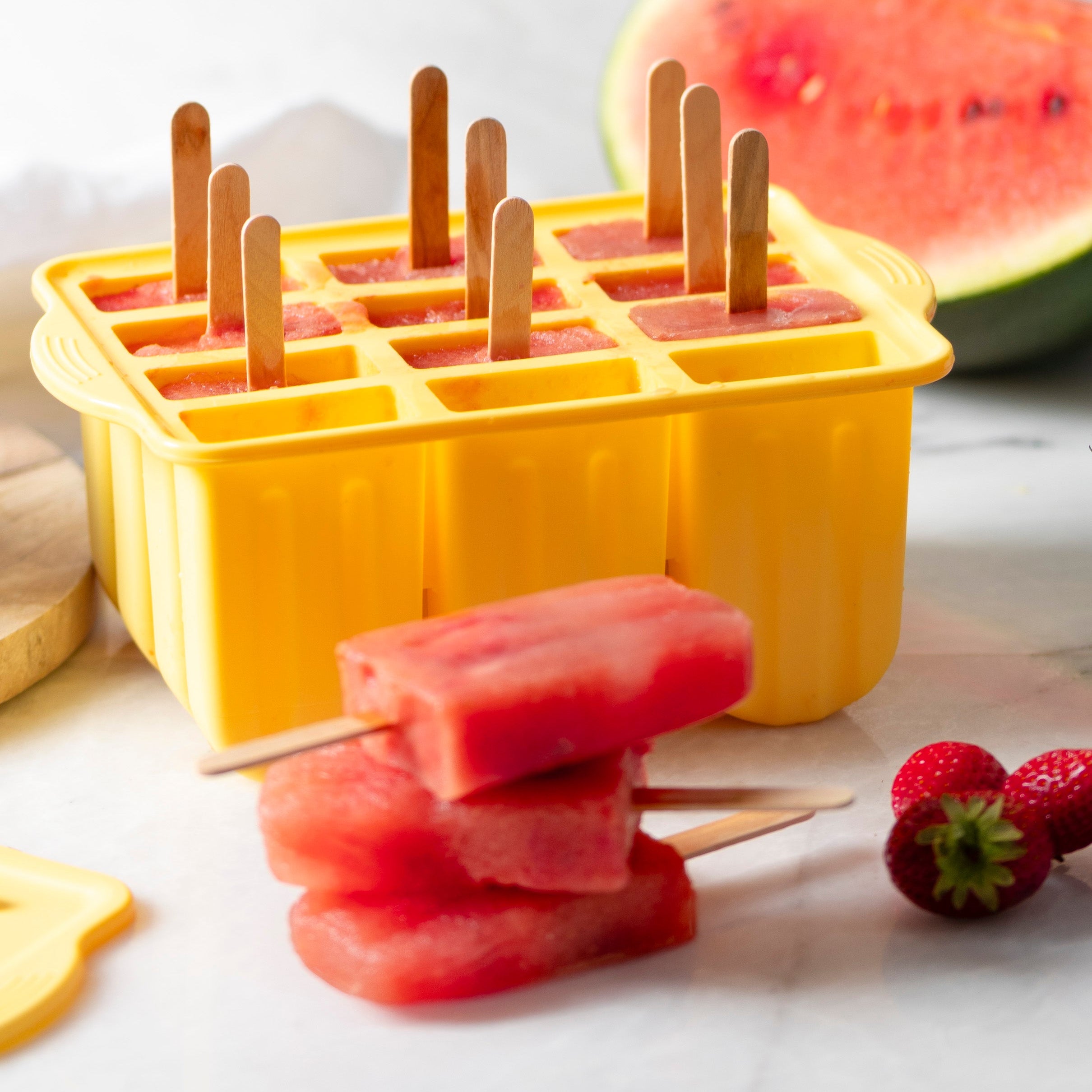 Wooden Popsicle Sticks x 50