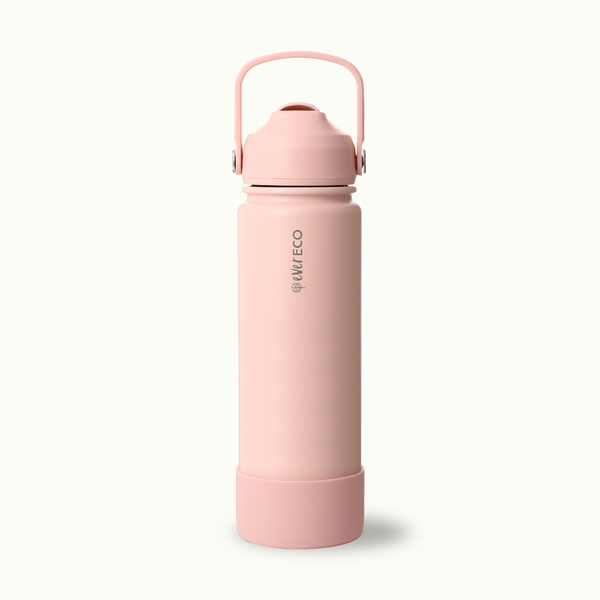 750ml Insulated Drink Bottle with Straw - Sorbet