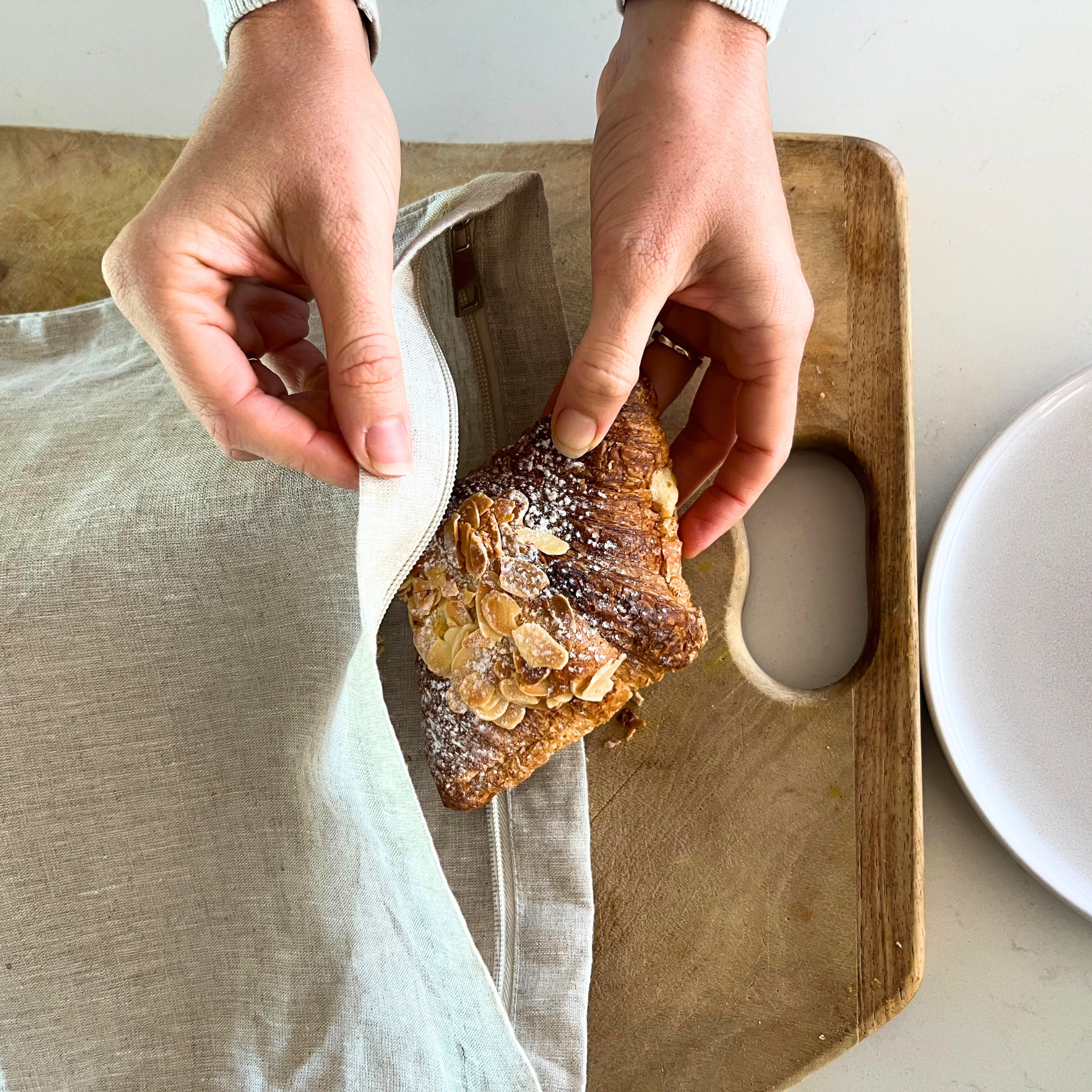 Linen Bread Bag