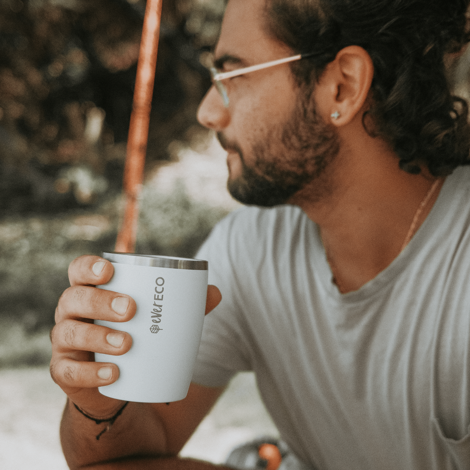 295ml Insulated Coffee Cup - Cloud