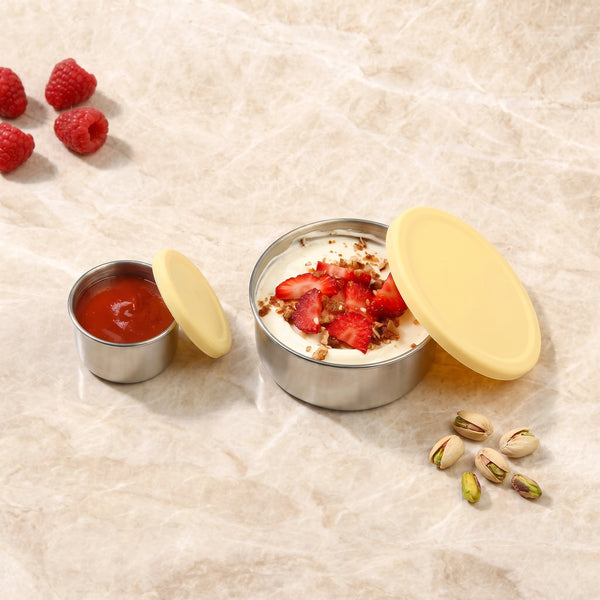 Leakproof Snack Pods Set of 2 - Buttercup