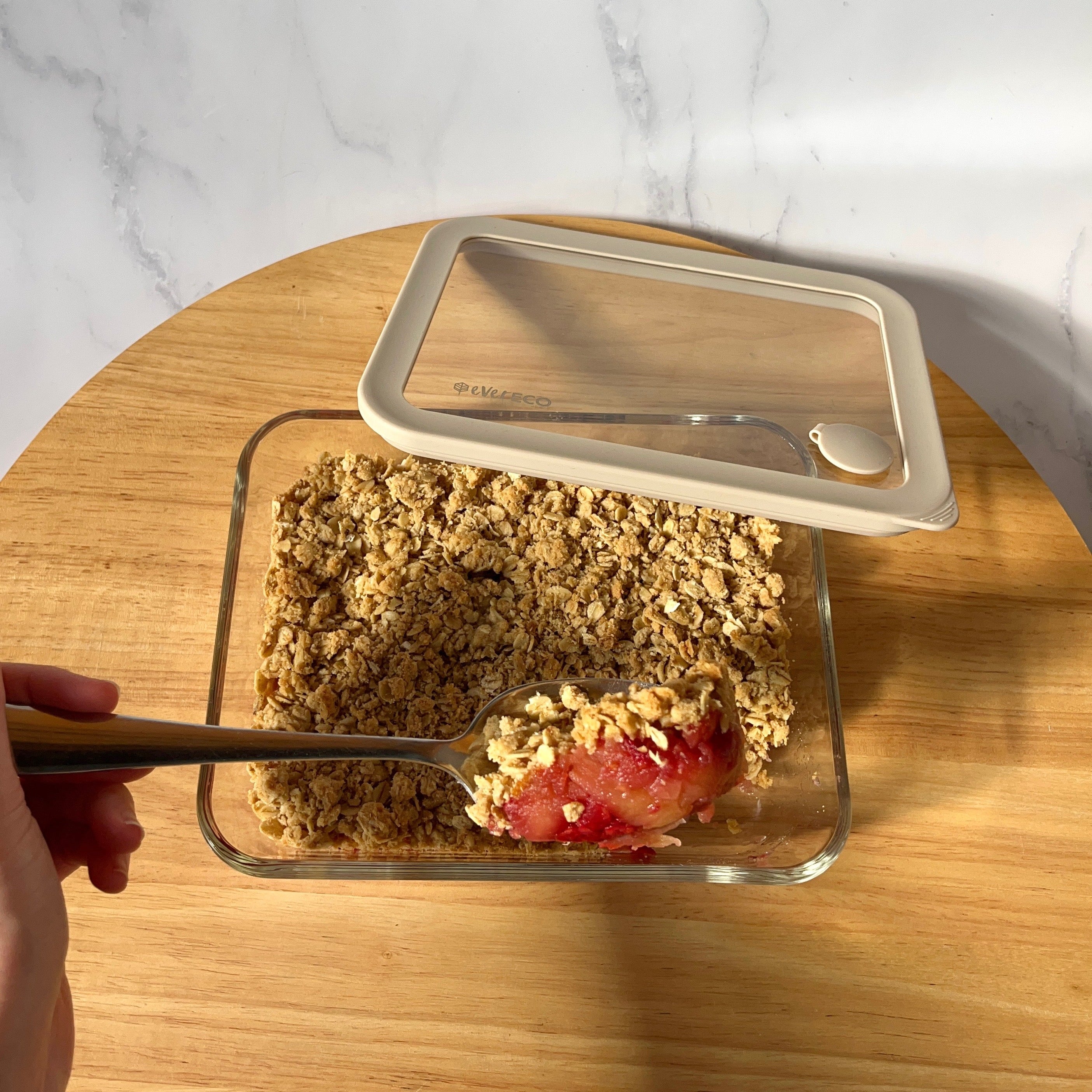 Glass Food Containers - Set of 3