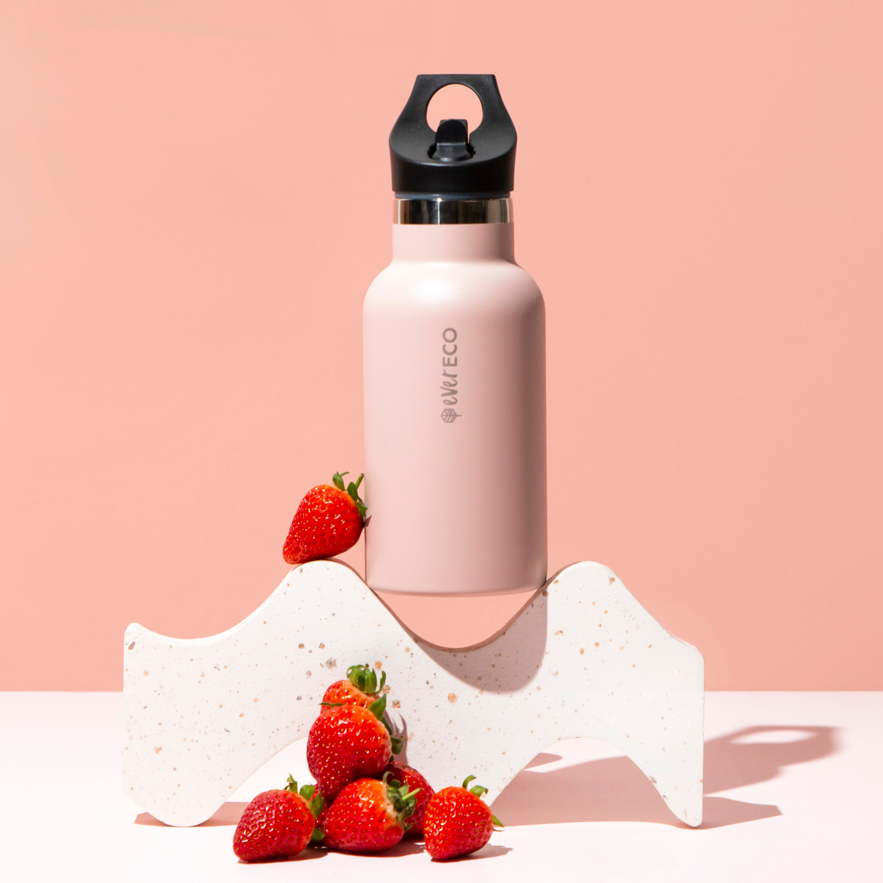 350ml Insulated Drink Bottle - Rose