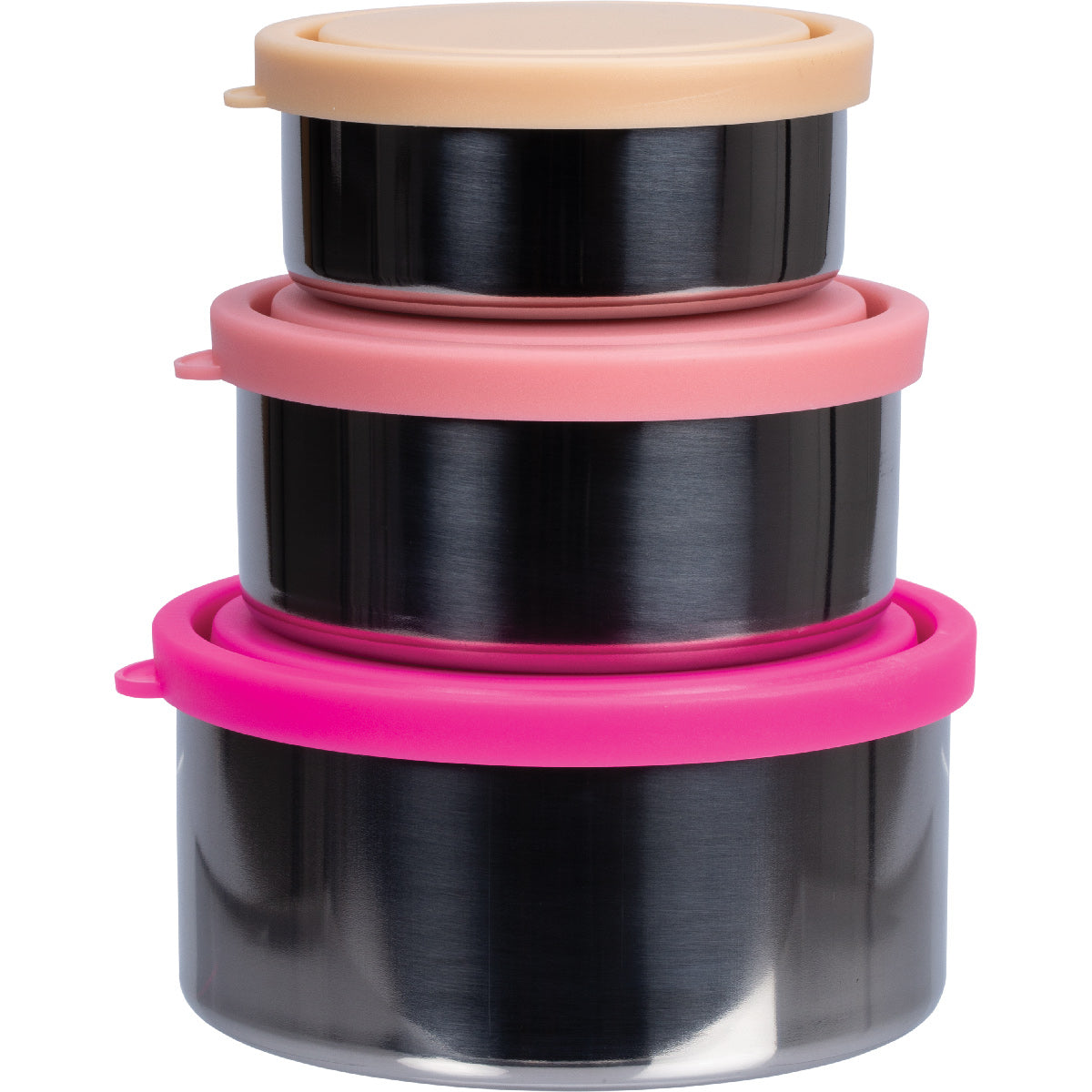 Ever Eco Round Nesting Containers Rise Collection - 3 Piece Set