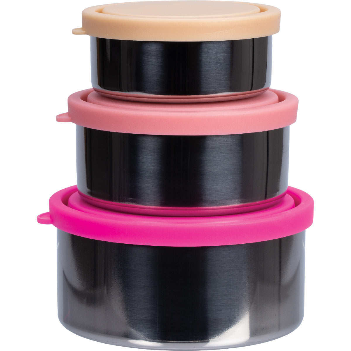 Round Nesting Containers Rise Collection - 3 Piece Set