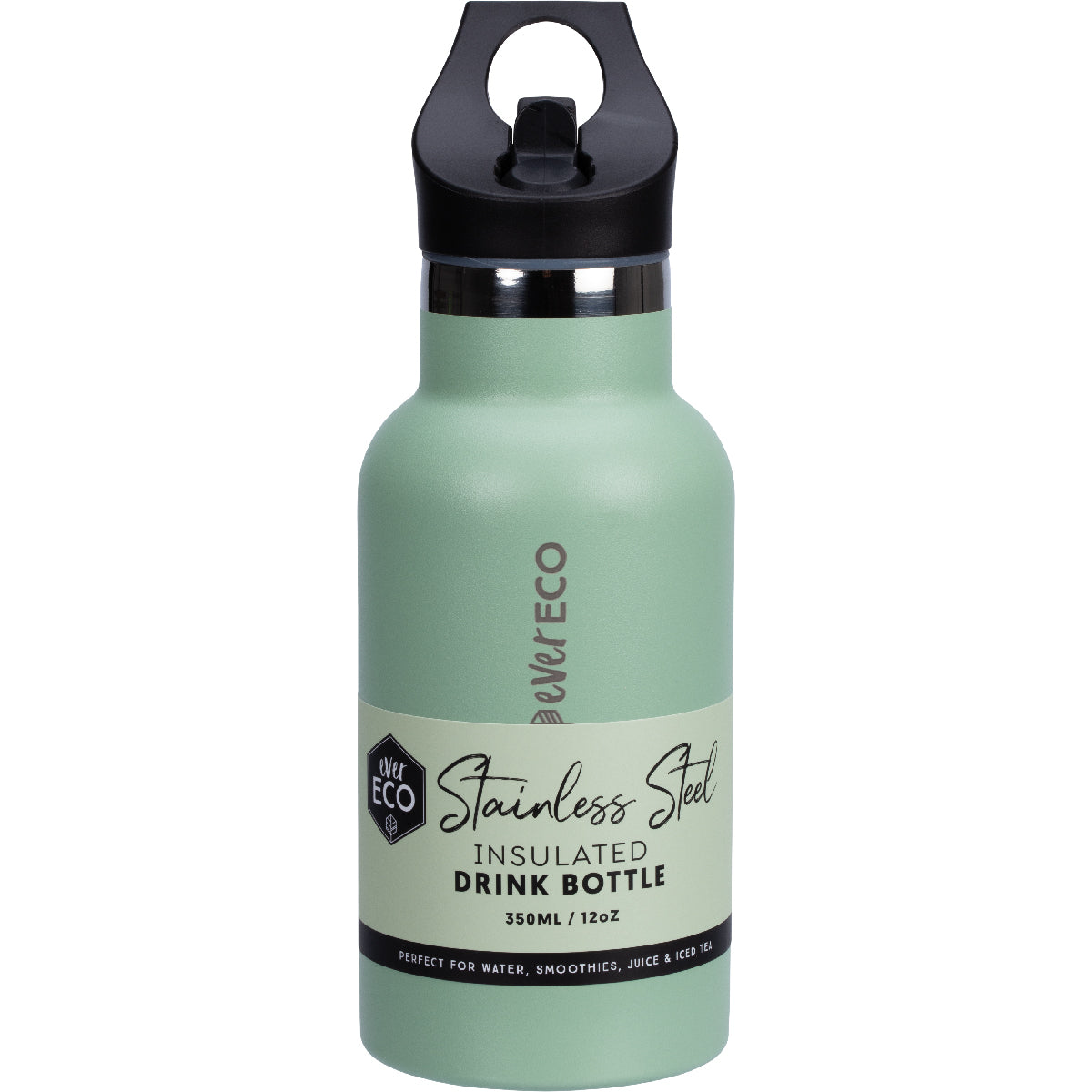 Ever Eco Insulated Drink Bottle Sage - 350ml