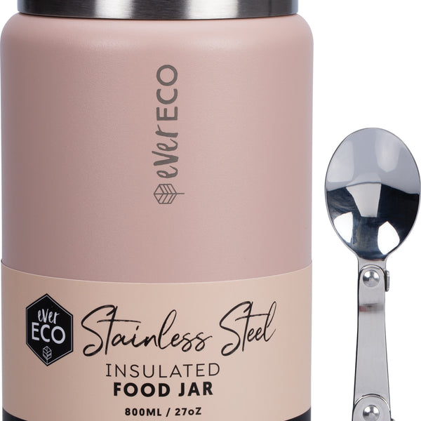 Ever Eco Insulated Food Jar Rose - 800ml