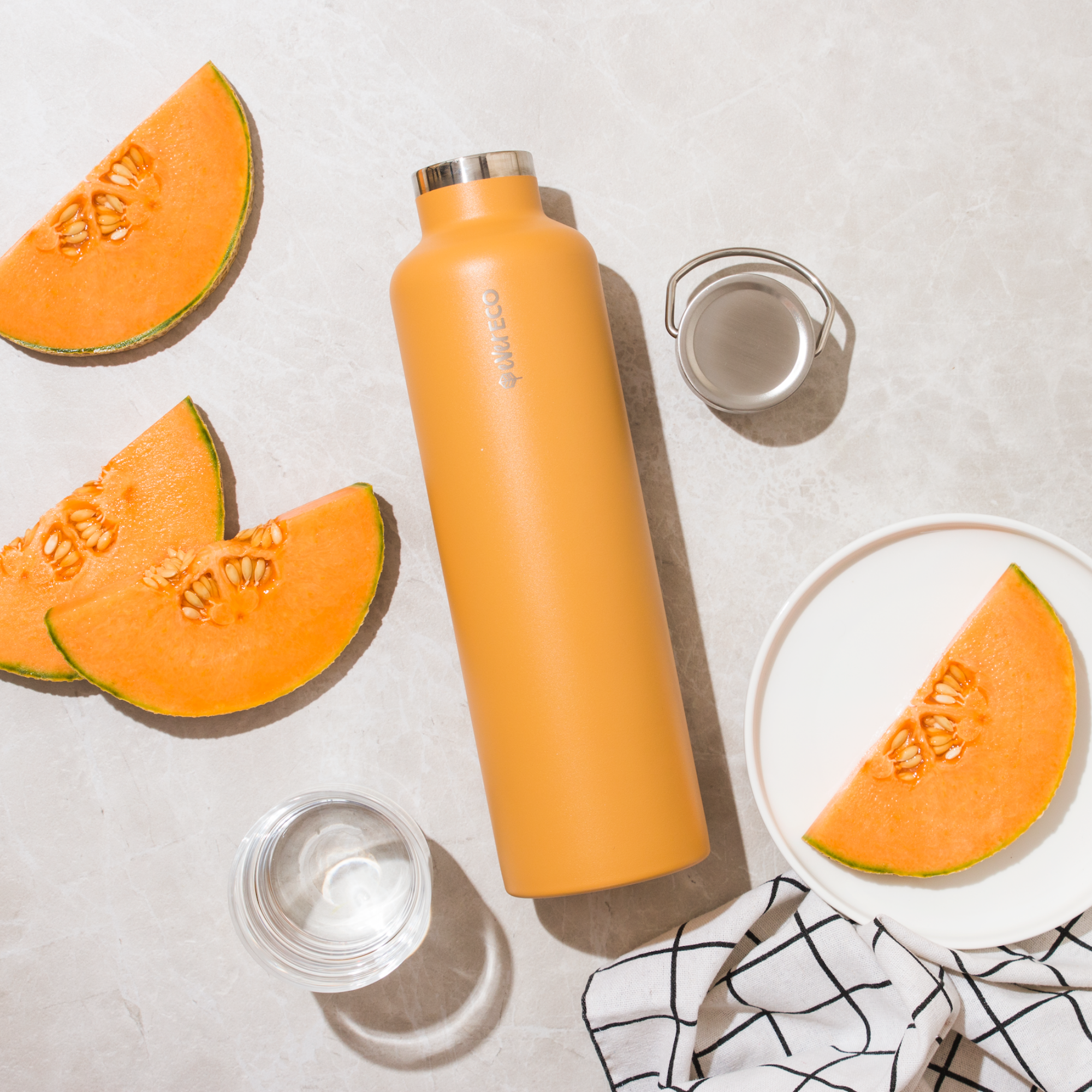 1L Insulated Drink Bottle - Marigold