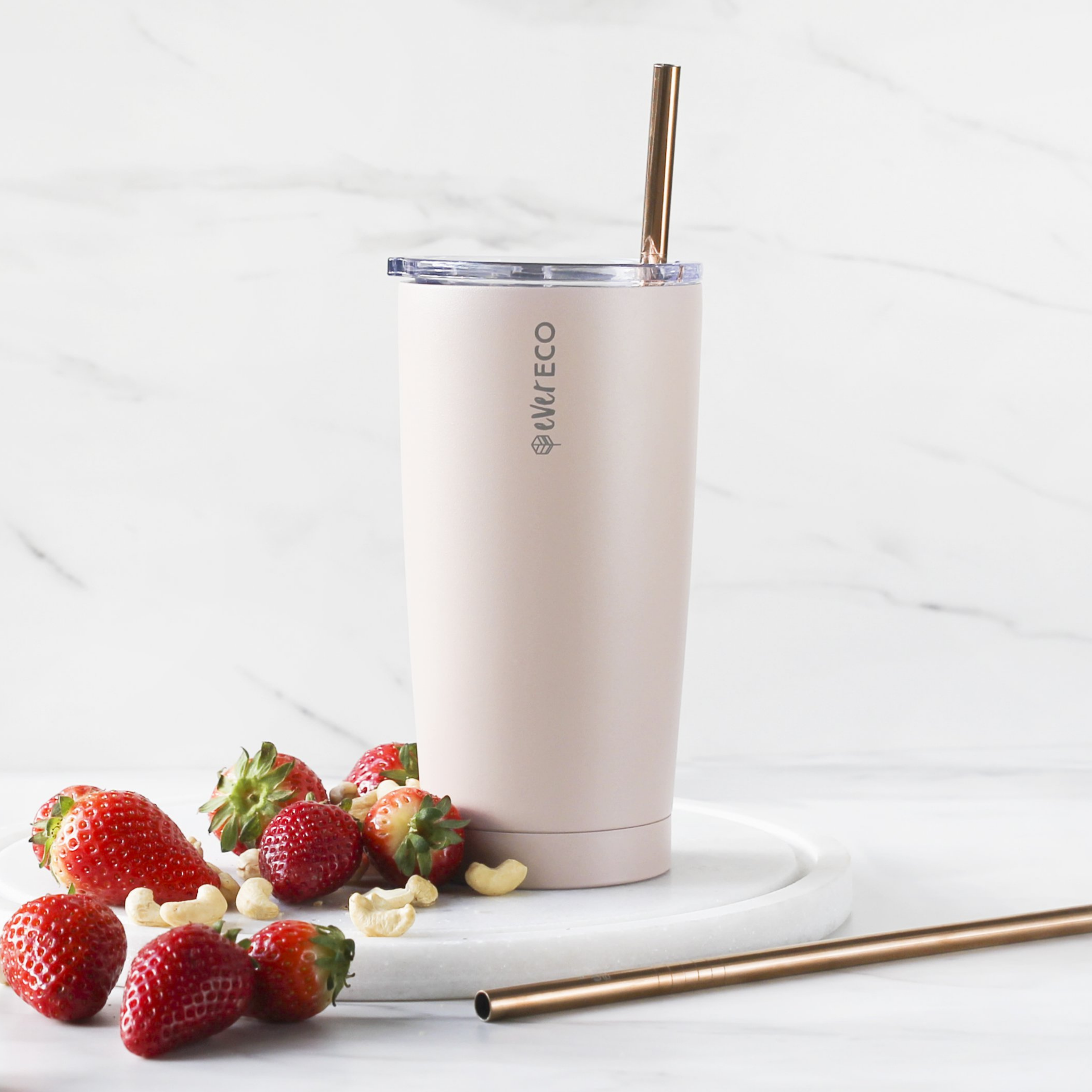 592ml Insulated Tumbler - Rose