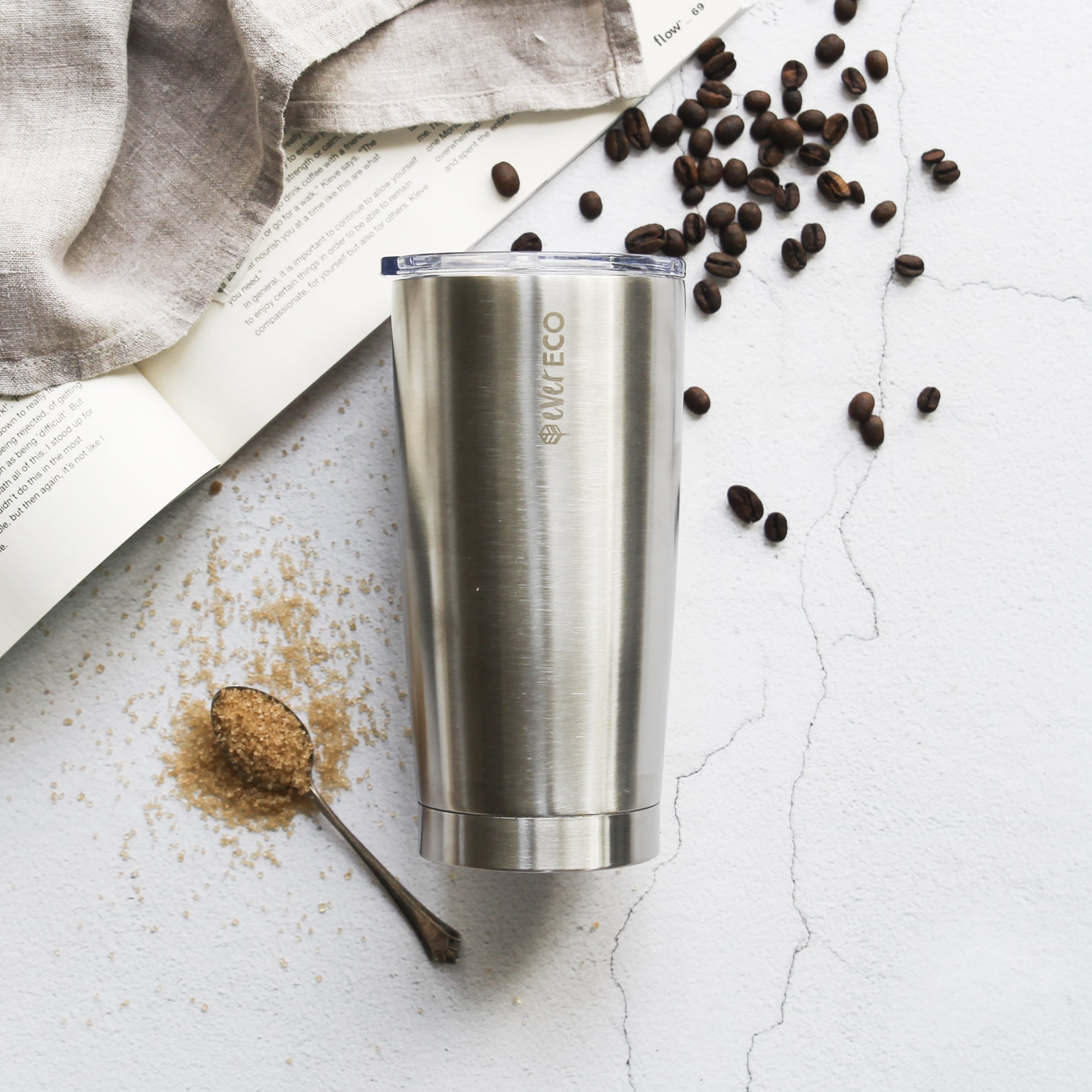 592ml Insulated Tumbler - Brushed Stainless