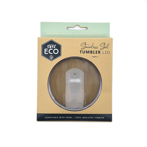 Ever Eco Insulated Tumbler Clear Sliding Replacement Lid - 592ml