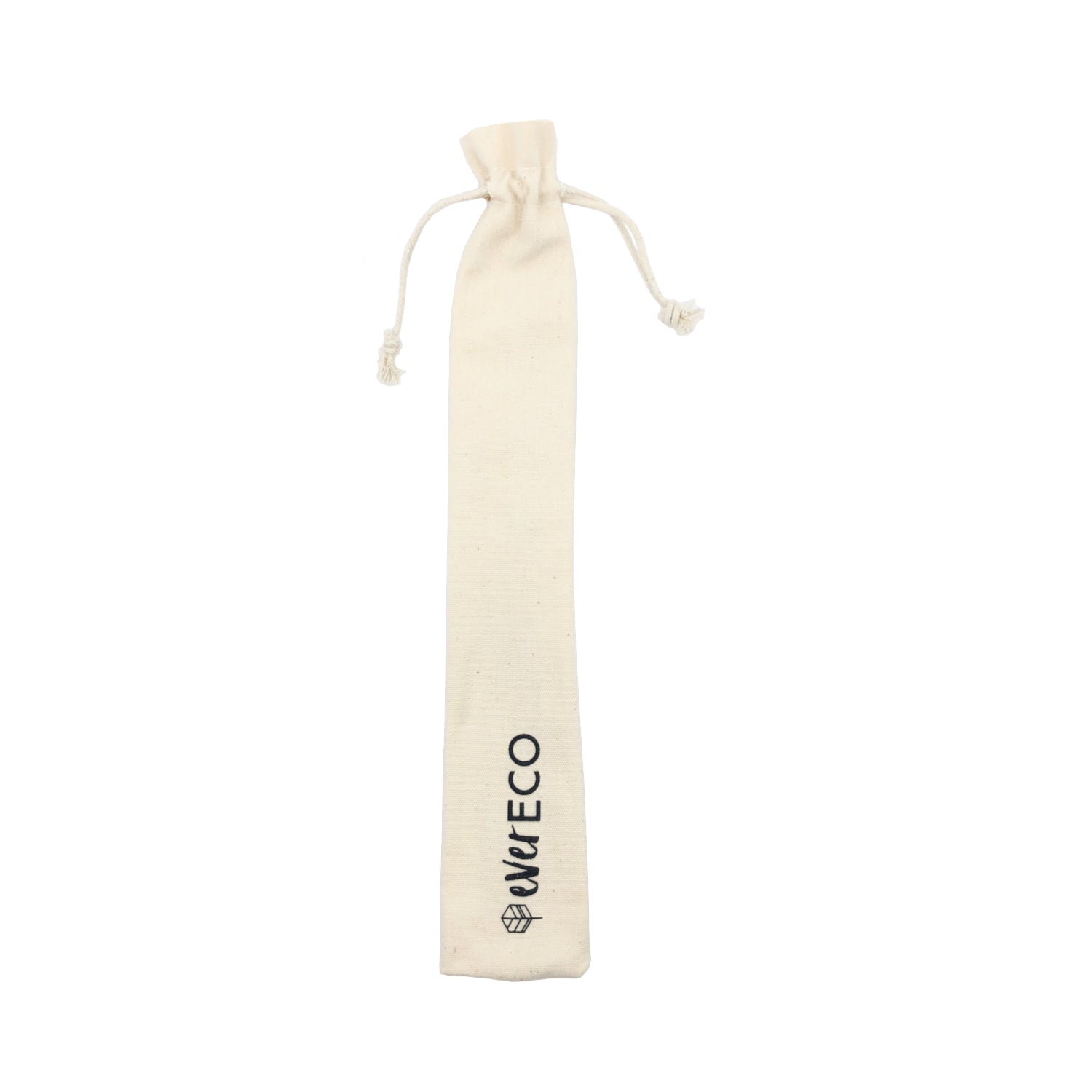 Organic Cotton Straw Storage Pouch