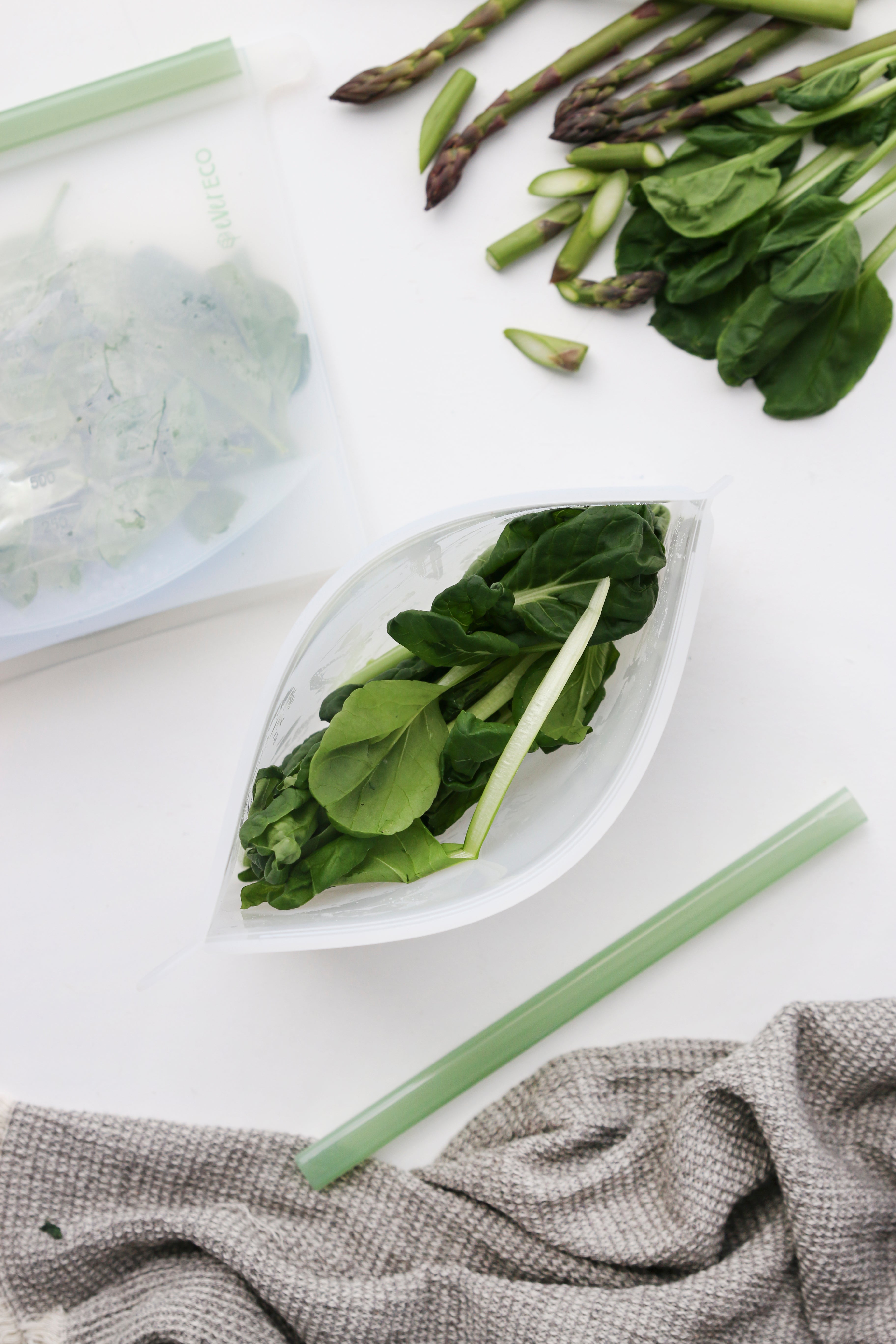 Reusable Silicone Food Pouches - 2 x 1.5L