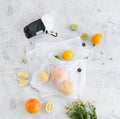 Reusable Produce Bags RPET Mesh - 4 Pack
