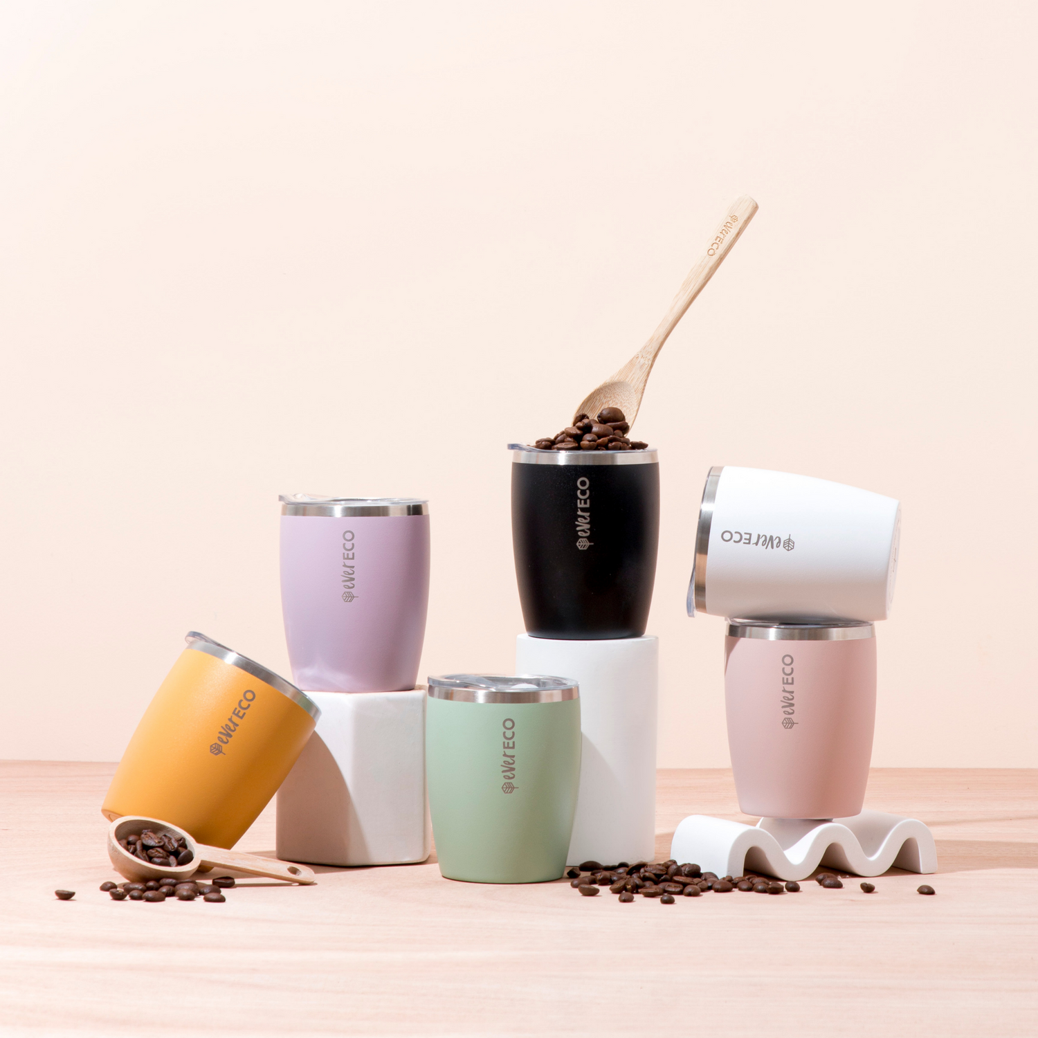 Ever Eco Insulated Coffee Cup Onyx - 295ml