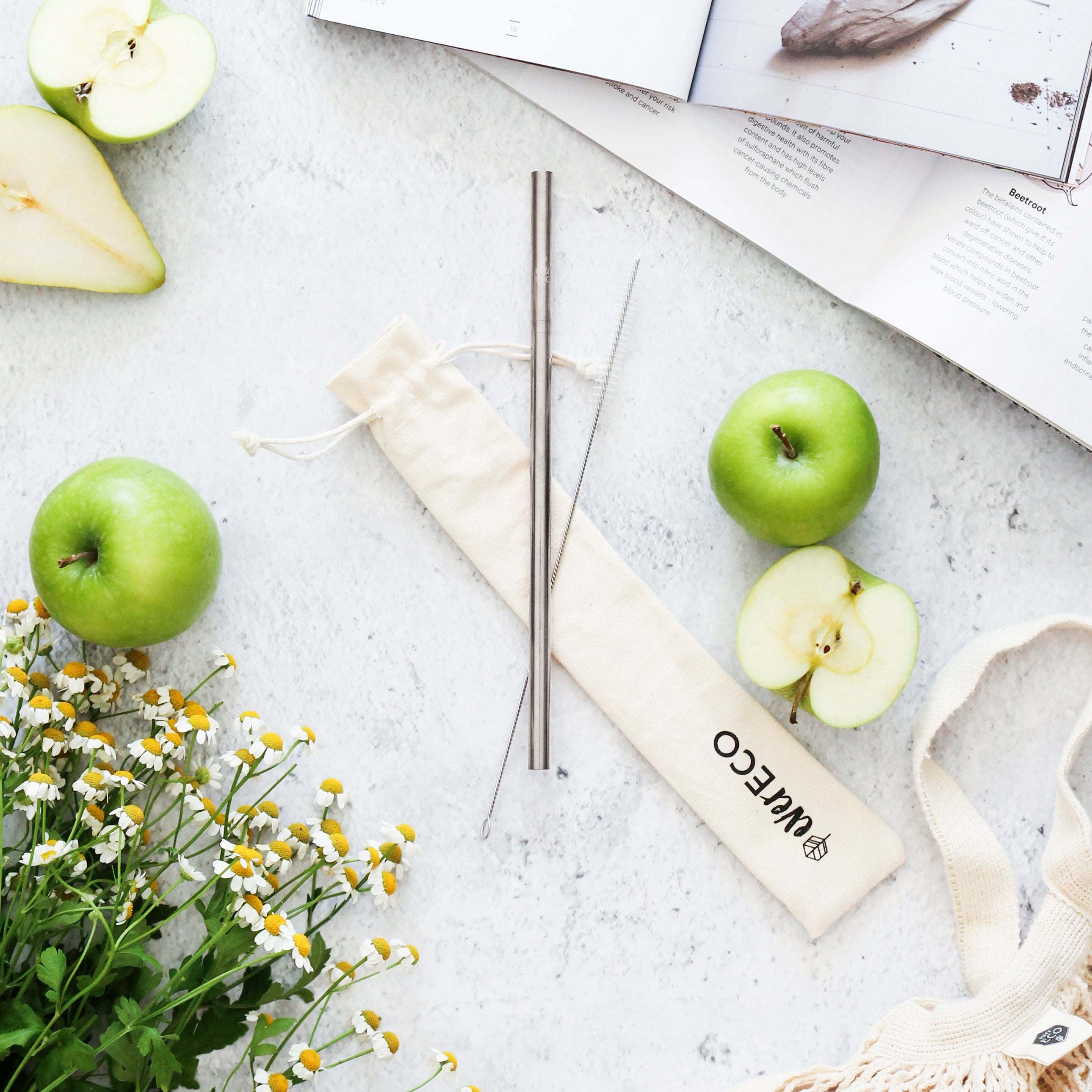On-The-Go Straw Kit - Stainless Steel